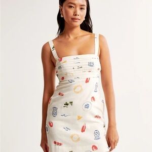 Abercrombie & Fitch White Mini Dress
